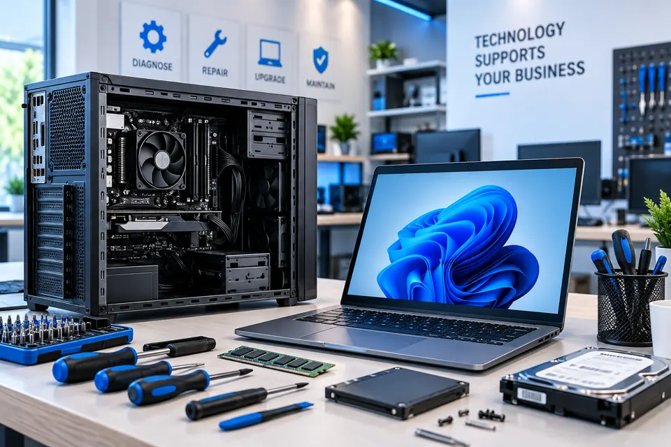 Computer and laptop service equipment